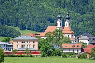 Naturlandschaft in der Nähe der Ferienwohnung