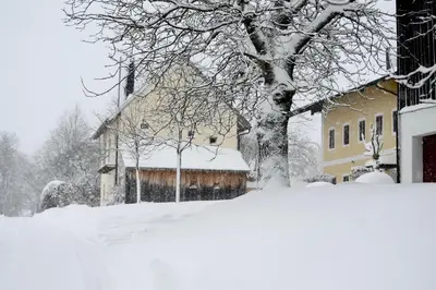 Zuhäusl am Chiemsee Appartements im Winter