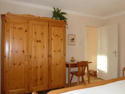 Ein Bett oder Betten in einem Zimmer der Unterkunft Ferienwohnung Lehmann