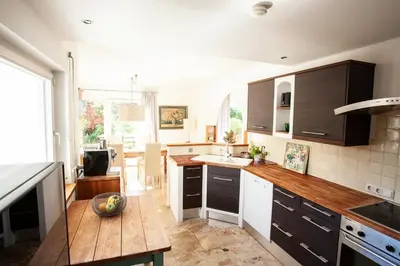 Küche/Küchenzeile in der Unterkunft Villa Stein
