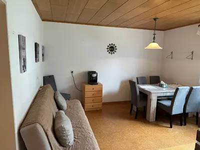 Ein Sitzbereich in der Unterkunft Tabita 1 Apartment with 3 rooms if needed 4 or 5 rooms