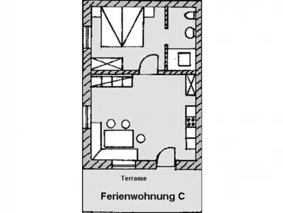 Grundriss der Unterkunft Haus Klinger