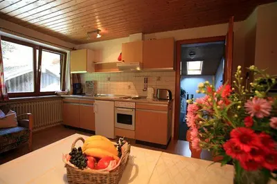 Küche/Küchenzeile in der Unterkunft Haus Klinger