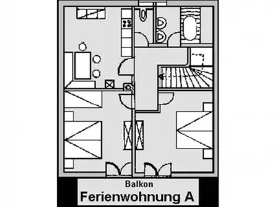 Grundriss der Unterkunft Haus Klinger