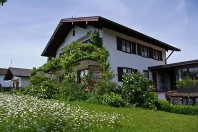 Ein Garten an der Unterkunft Strasser Margret