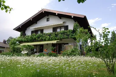 Ein Garten an der Unterkunft Strasser Margret