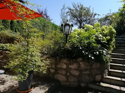Ein Garten an der Unterkunft Strasser Margret