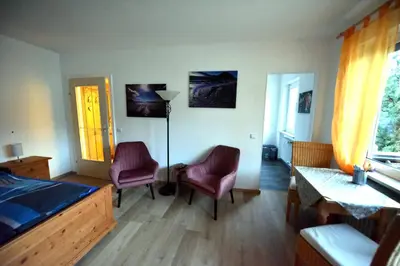 TV/Unterhaltungsangebot in der Unterkunft Ferienwohnung Am Rathaus