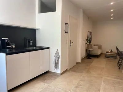 Küche/Küchenzeile in der Unterkunft JetaHome