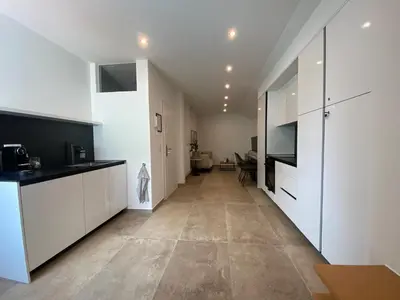 Küche/Küchenzeile in der Unterkunft JetaHome
