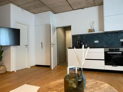 Küche/Küchenzeile in der Unterkunft JetaHome