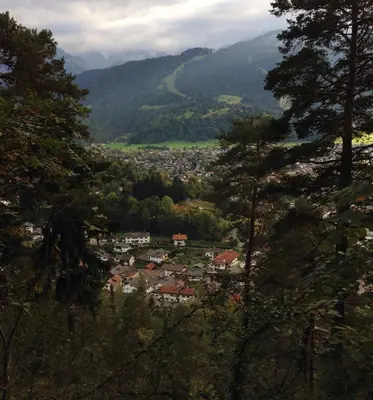 Naturlandschaft in der Nähe der Ferienwohnung