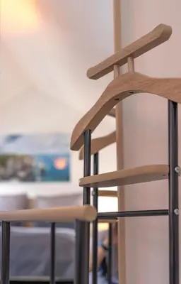 Ein Etagenbett oder Etagenbetten in einem Zimmer der Unterkunft SweetHome - Maisonette Apartment, Parkplatz, WiFi, nähe Zentrum