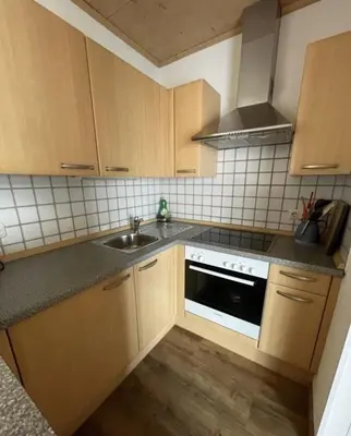 Küche/Küchenzeile in der Unterkunft Appartement 2 - b66205