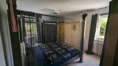 Ein Bett oder Betten in einem Zimmer der Unterkunft nur für dich