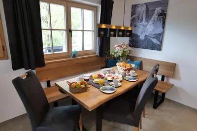 Essen in der Ferienwohnung oder in der Nähe