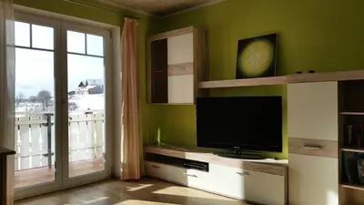 TV/Unterhaltungsangebot in der Unterkunft Ferienwohnung Sonnenblume