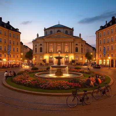 Das Gebäude in dem sich die Pension befindet