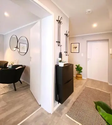 Grundriss der Unterkunft Modernes City Apartment