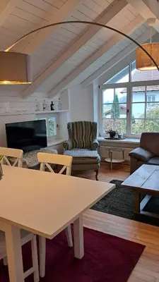TV/Unterhaltungsangebot in der Unterkunft Tolle Ferienwohnung in Prien am Chiemsee
