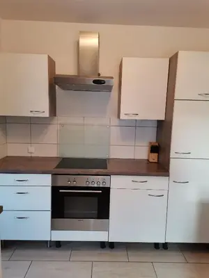 Küche/Küchenzeile in der Unterkunft Gästehaus Hilda