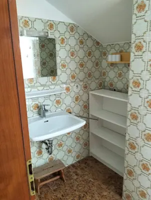 Ein Badezimmer in der Unterkunft Fewo Schanzenblick und Fewo am Kaiser in der FWA Oberaudorf