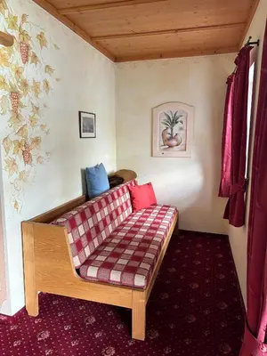 Ein Bett oder Betten in einem Zimmer der Unterkunft Seeoase