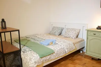 Ein Bett oder Betten in einem Zimmer der Unterkunft Nicht inseriert