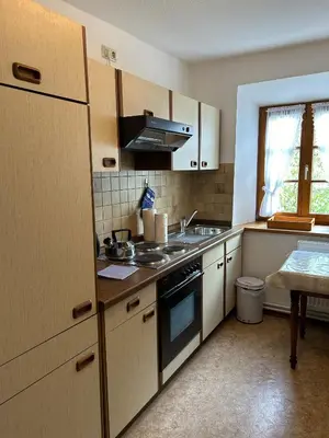 Küche/Küchenzeile in der Unterkunft Seerose - b66447