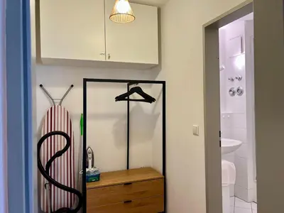 Ein Badezimmer in der Unterkunft YUVA HOMES im Lechfeld