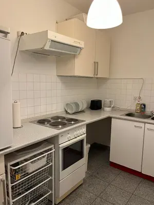 Küche/Küchenzeile in der Unterkunft Leo Flat
