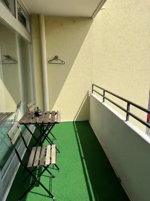 Ein Balkon oder eine Terrasse in der Unterkunft Leo Flat