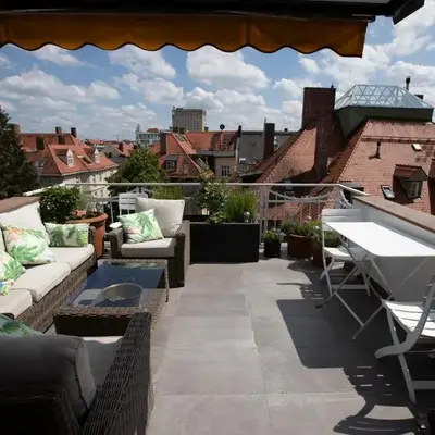 Munich Penthouse Rooftop Terrace