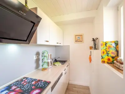 Küche/Küchenzeile in der Unterkunft Haus Bischoff 2