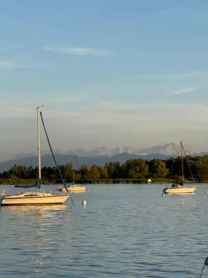 Naturlandschaft in der Nähe des Ferienhauses