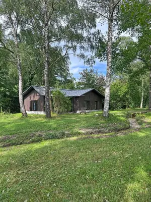 Ein Garten an der Unterkunft Seewiese Ammersee