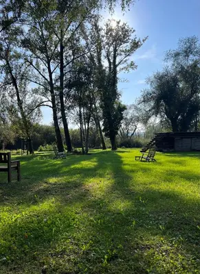 Naturlandschaft in der Nähe des Ferienhauses
