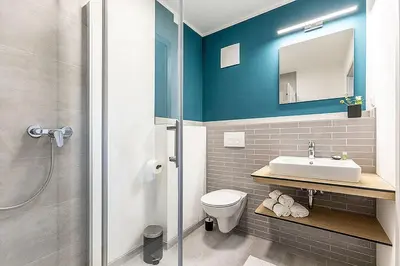 Ein Badezimmer in der Unterkunft Hotel MY BASE
