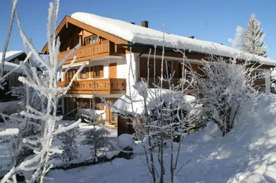 Fewo 12, Apartmenthaus an der Rottach im Winter