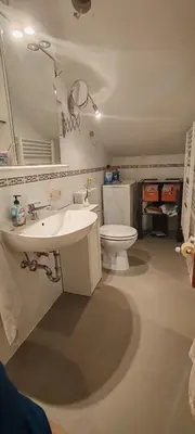 Ein Badezimmer in der Unterkunft Ferienwohnung Spitzingsattel