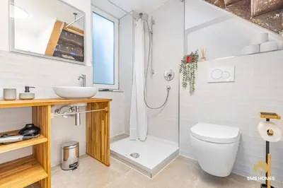 Ein Badezimmer in der Unterkunft SMS-Homes I Auszeit im Zentrum