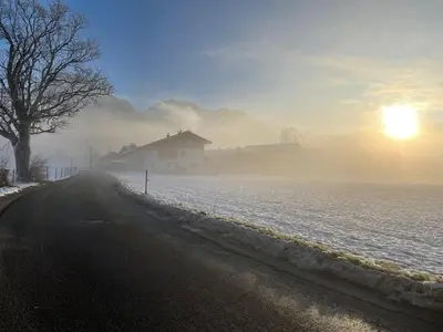 Naturlandschaft in der Nähe des Privatzimmers