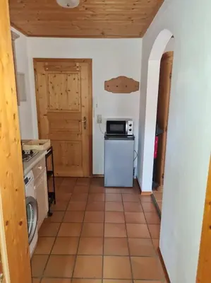 Küche/Küchenzeile in der Unterkunft Ruhige Ferienwohnung in Bad Tölz