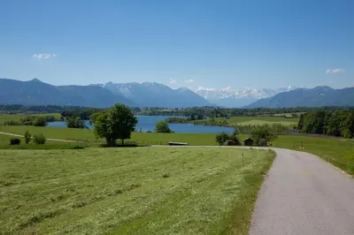 Naturlandschaft in der Nähe der Ferienwohnung