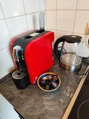 Küche/Küchenzeile in der Unterkunft Schöne Wohnung zentral Ingolstadt