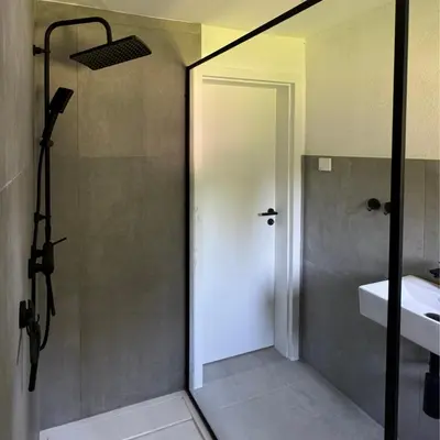 Ein Badezimmer in der Unterkunft Chiemgau One