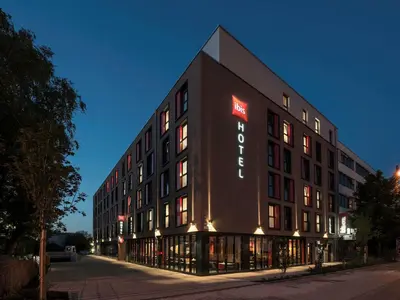Das Gebäude in dem sich das Hotel befindet
