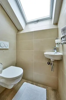 Ein Badezimmer in der Unterkunft Ferienwohnung Wittmann