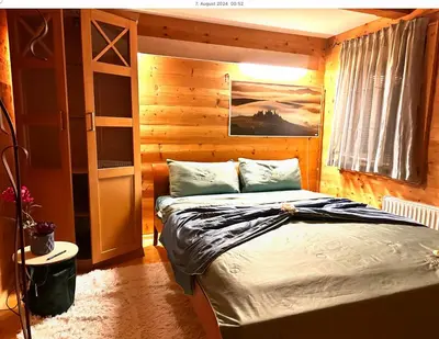Ein Bett oder Betten in einem Zimmer der Unterkunft Weil ich es mir wert bin