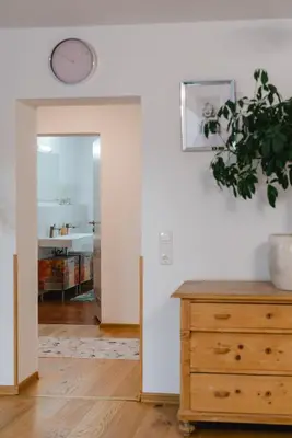 Grundriss der Unterkunft Ferienwohnung Jelen - Kaffee - Tee - Lichthof - 135 qm